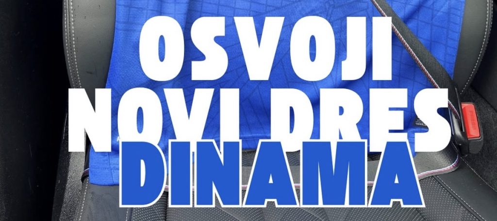 Osvoji novi Dinamov dres